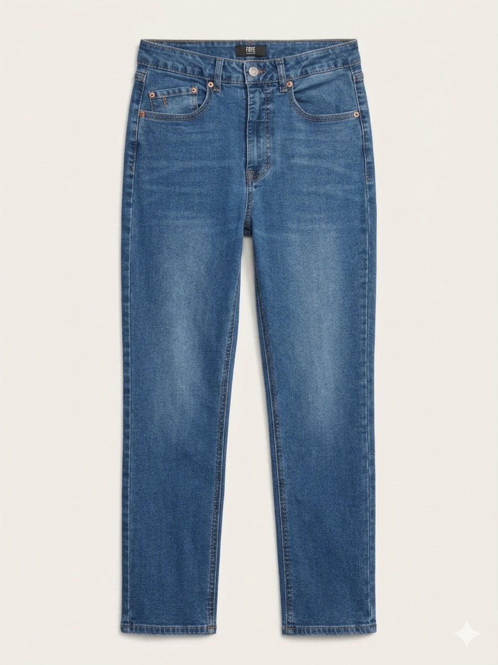 Frye Straight Leg Denim Jeans
